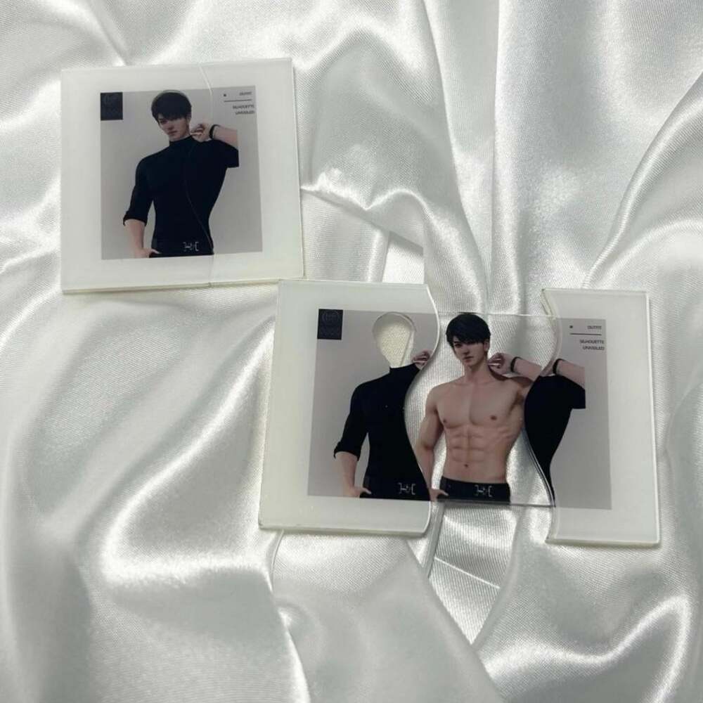 LOVE AND DEEPSPACE CALEB Interactive pull tab acrylic card